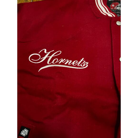 Big Boy HeadGear Red & White Hornets Jacket - Picture 3 of 9
